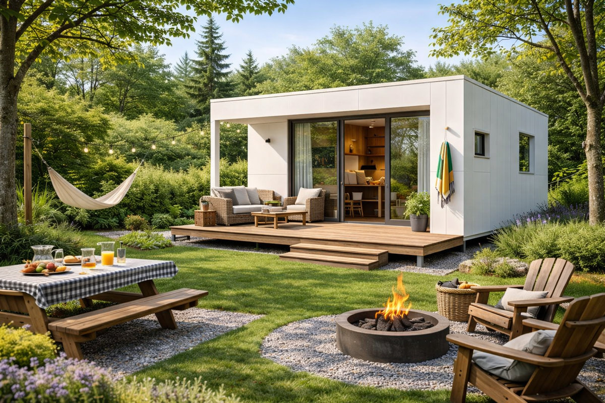 Модульні будинки для дачі та відпочинку