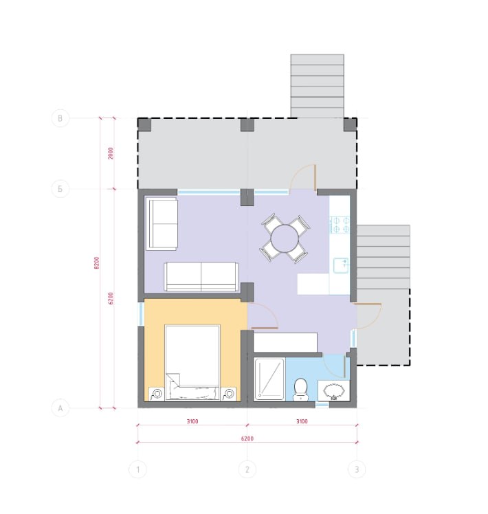 План будинку