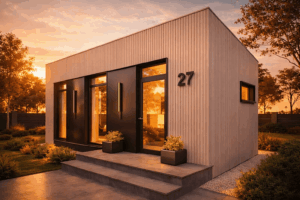 Модульний будинок Nest 27 м² компактний сучасний будинок