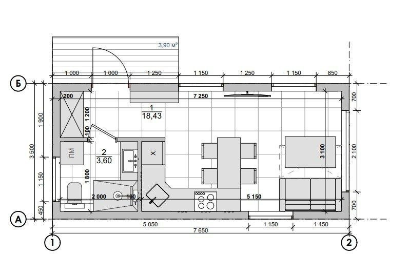 План будинку