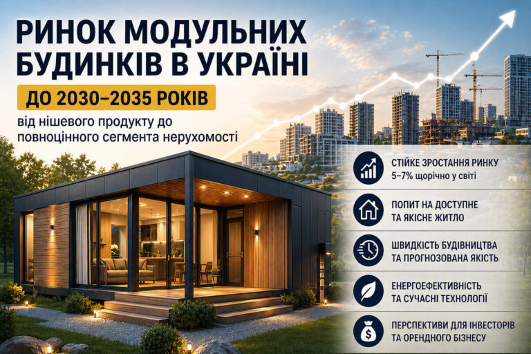 Ринок модульних будинків