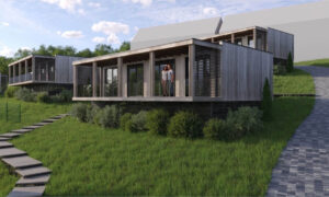 Модульний будинок для загородного комплексу Forest Cube