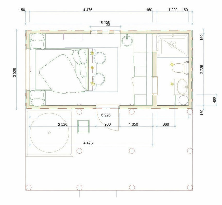 План будинку