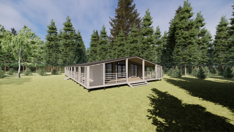 Модульний будинок для великої сім'ї Nordic Huge