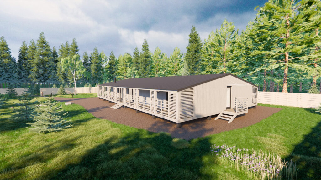 Модульний будинок для великої сім'ї Nordic Huge