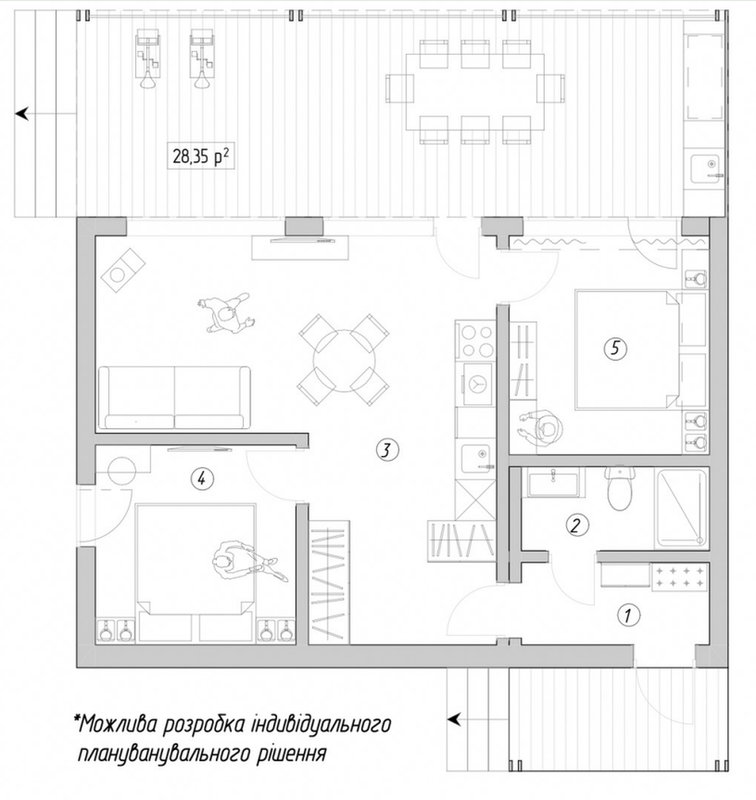 План будинку