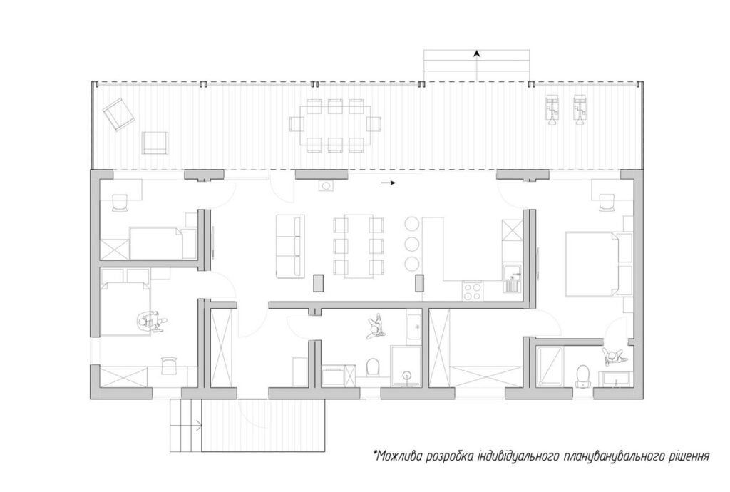 План будинку