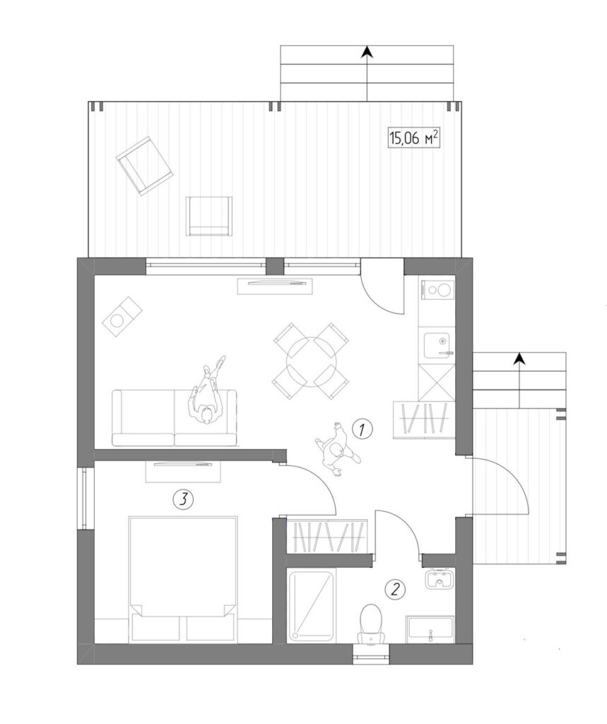 План будинку