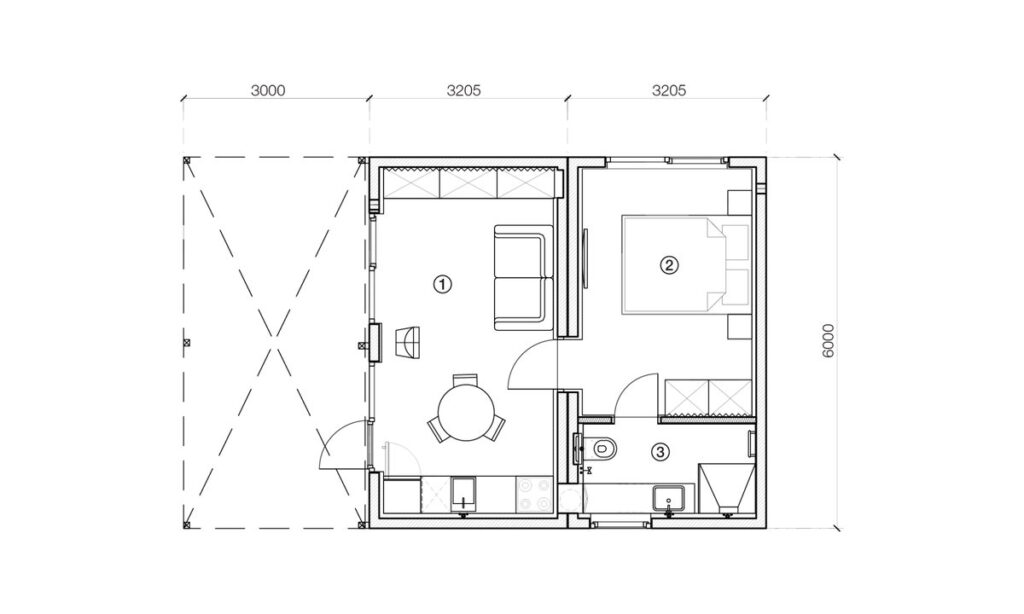 План будинку