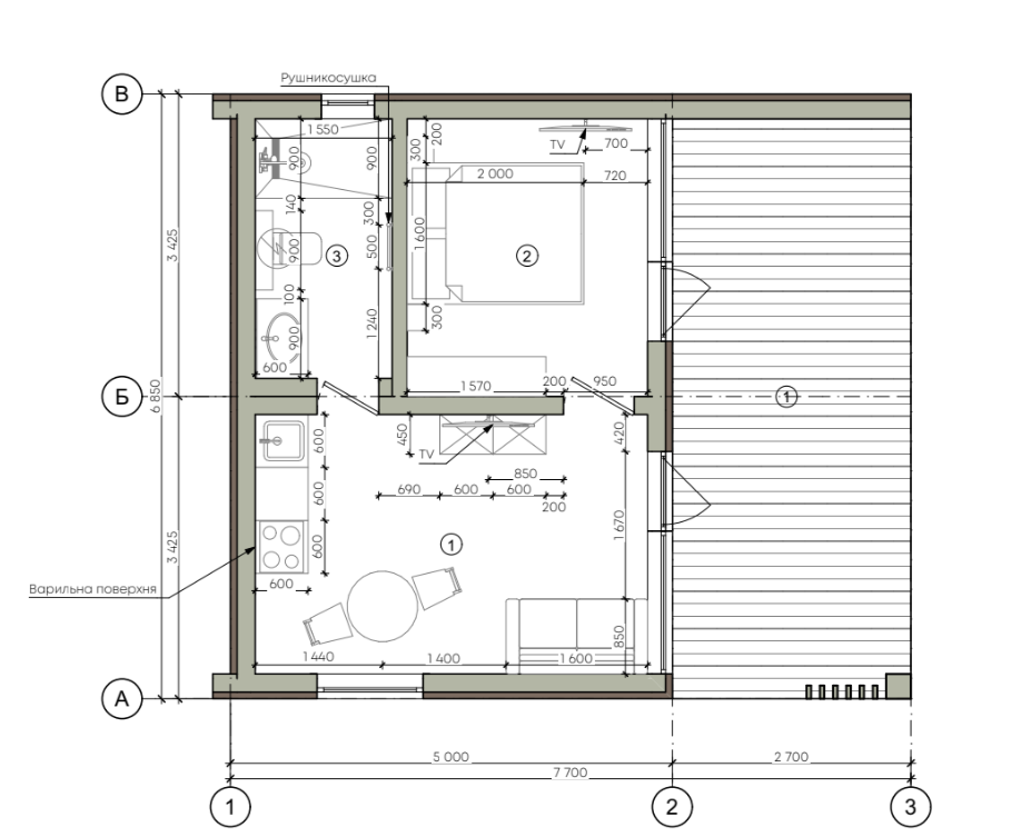 План будинку