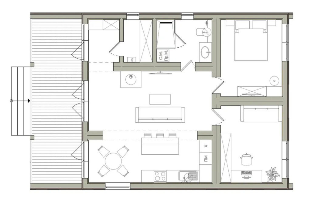 План будинку